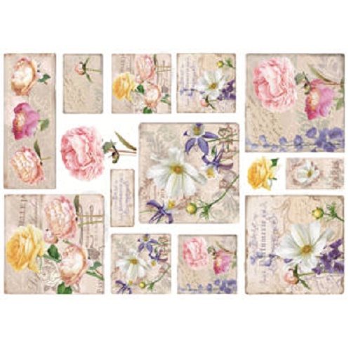 Papel de Arroz 70x50 Botanic Garden