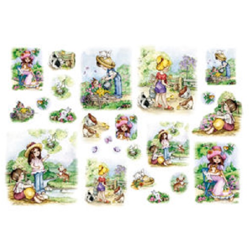 Papel de Arroz 35x50 Bimbi