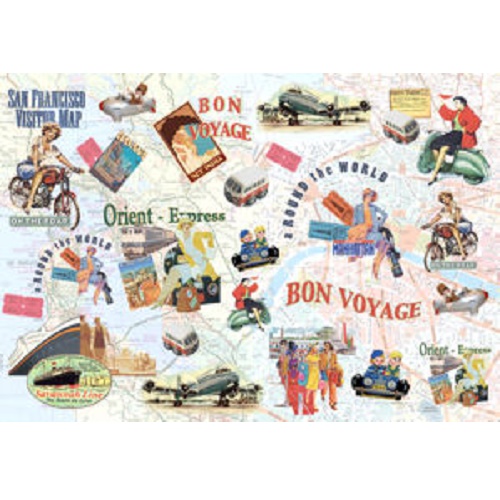 Papel de Arroz 35x50 Travel