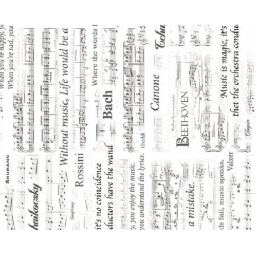 Papel de Arroz 35x50 Music