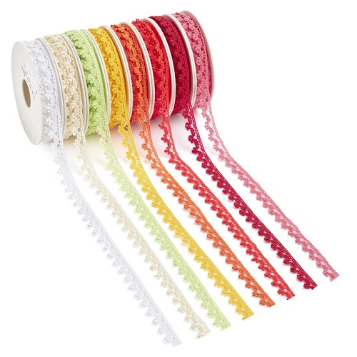 Fita 13mm Renda Amarelo