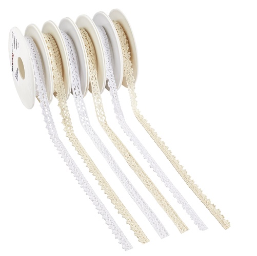 Fita 13mmx10mt Renda Branca