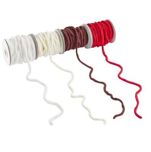 Cordão Flausch 10mt Branco