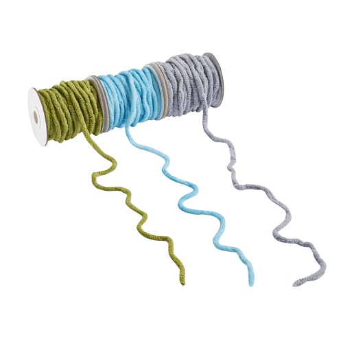 Cordão Flausch 10mt Azul Claro