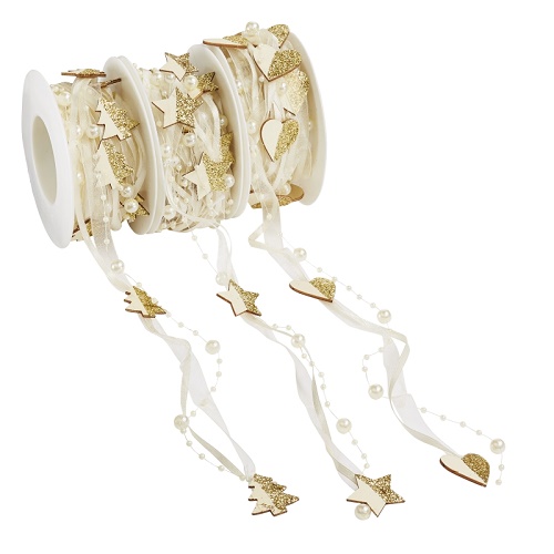 Fita 5mt Estrela Creme