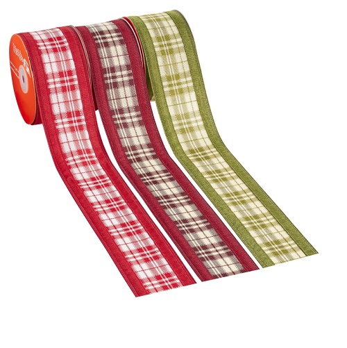 Fita 63mmx10mt Quadrados Bordeaux