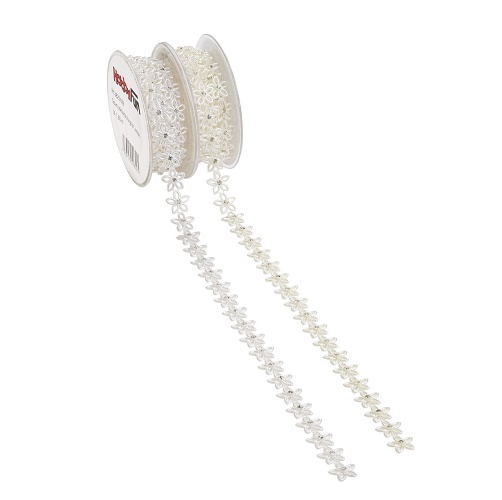 Fita 1.8mt Avignon Flor Branca