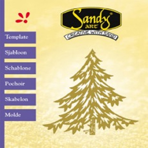 Stencil Metálico Árvore