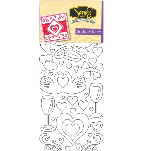 Sticker Duplo Adesivo Love