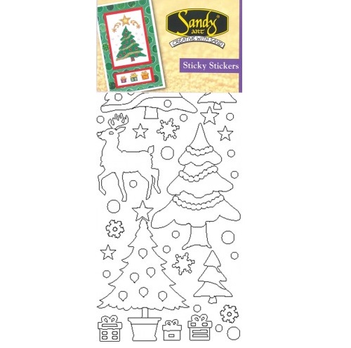 Sticker Duplo Adesivo Natal