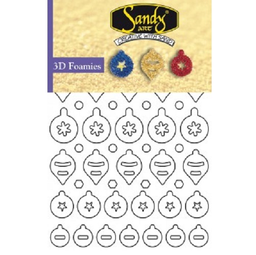 3D Foamies Bolas Natal