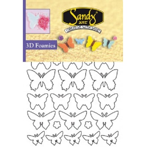 3D Foamies Borboletas