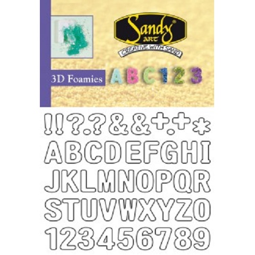 3D Foamies Letras e Numeros