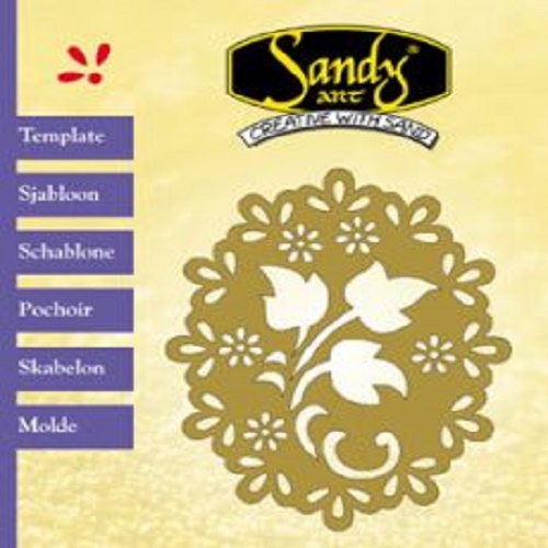 Stencil Metálico Flores