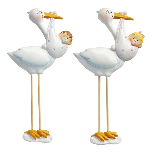 Cegonha Menina 10cm