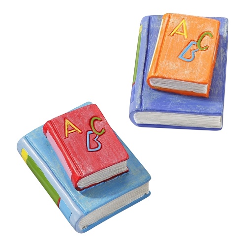 Livros Laranja Azul 4cm