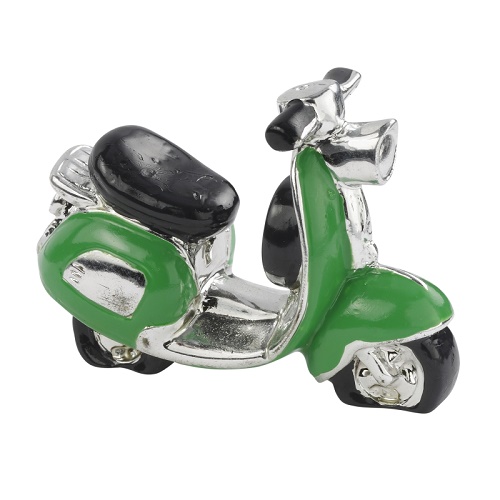 Boneco Scooter 4.5x2x3.5cm Verde Claro