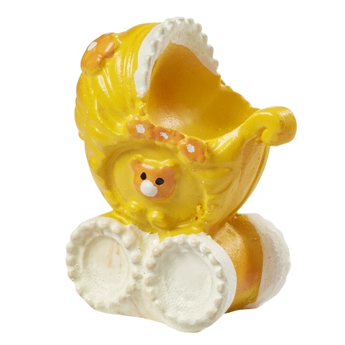 Carrinho Bebé Amarelo 4cm