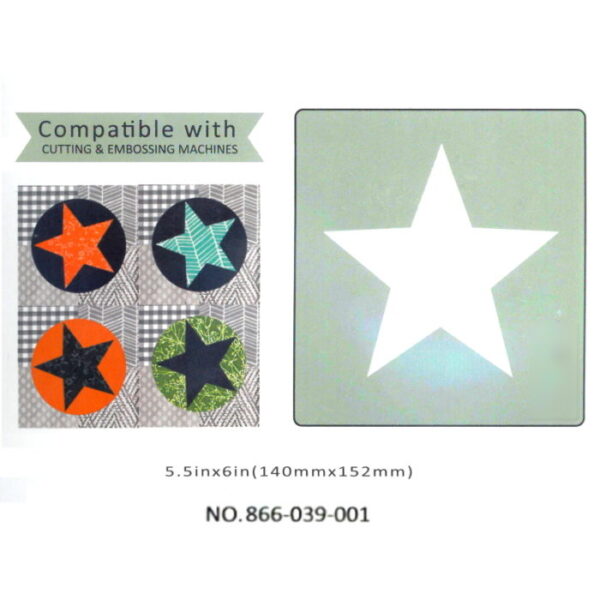 Cortante Eva Tecido Star 5 Point