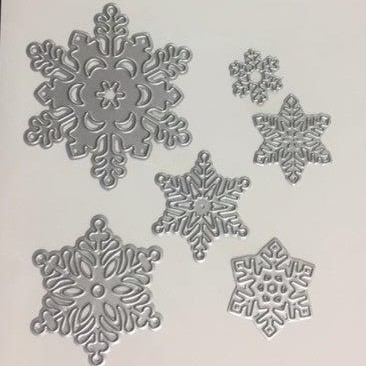 Cortantes Bloco Snowflakes 112-128