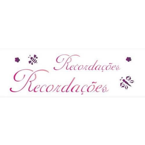 Stencil Opa 10x30 Recordações