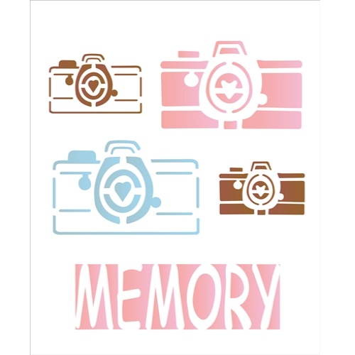 Stencil Opa 20X25 Camera Memory