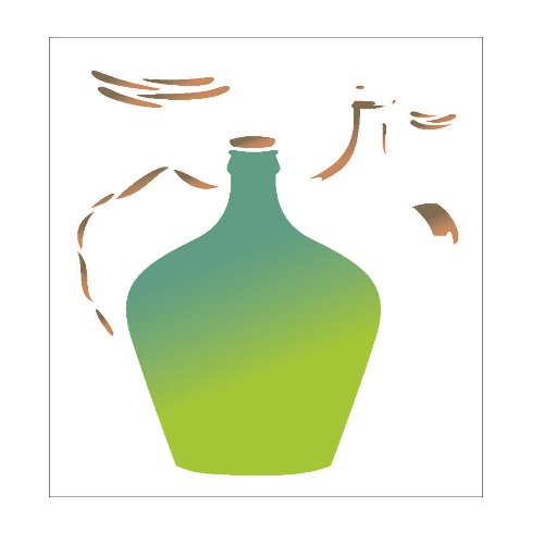 Stencil Opa 20x25 Garafão