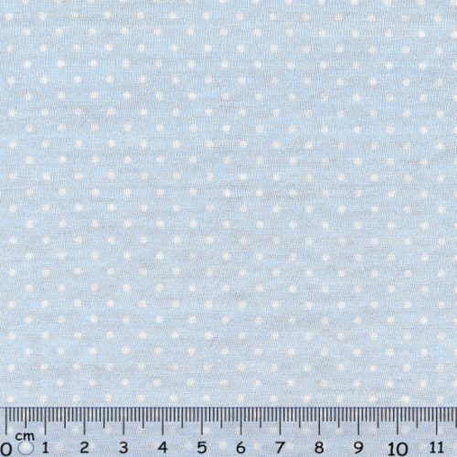 Tecido 100% Algodão Pois Jersey Azul 1.75Mts.