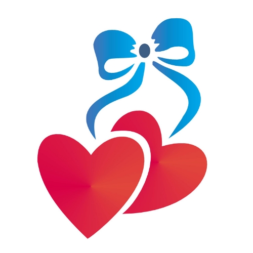 Stencil Opa 10x10 Laço Coração