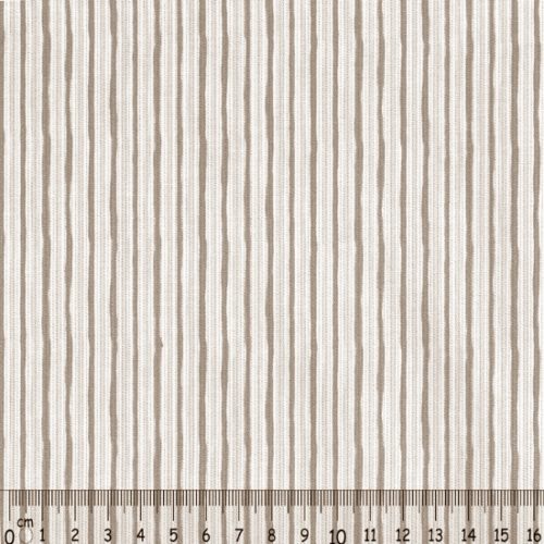 Tecido 100% Algodão Piquet Riga Mossa Bege 1.50Mt