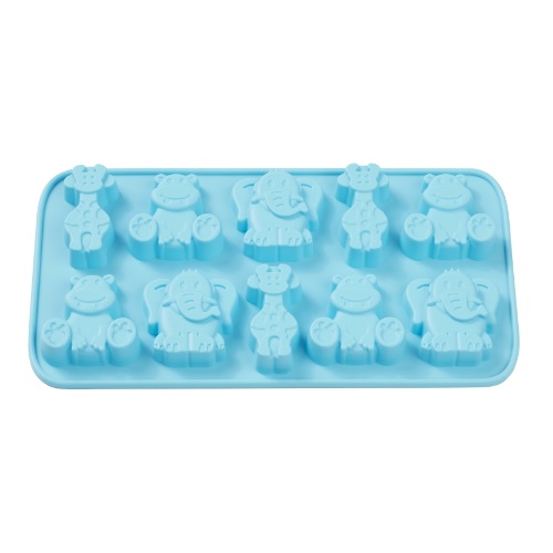 Molde de Silicone Animais do Zoo