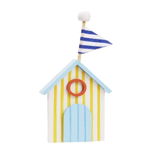 Casa de Praia em Madeira 11.5 X 5 Cm.