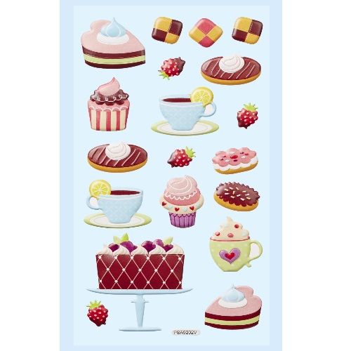 Sticker Cupcakes