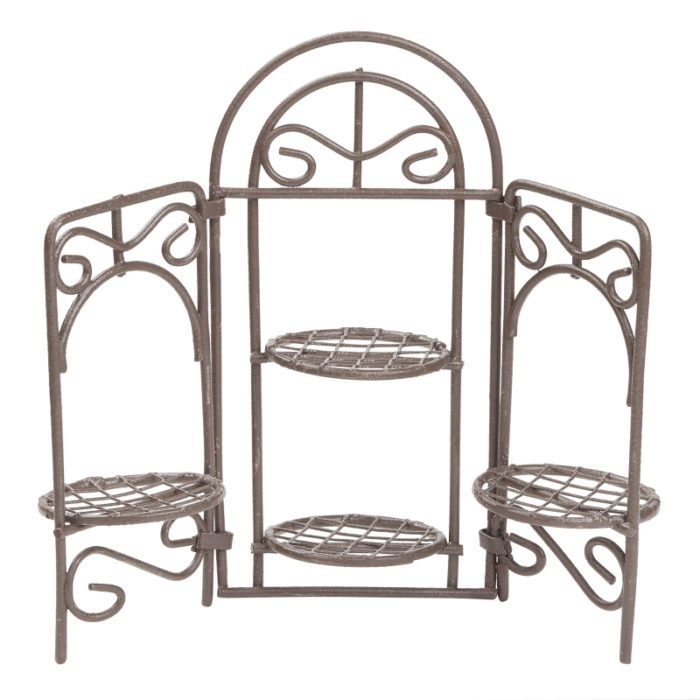 Suporte para Vasos 12 Cm. Castanho