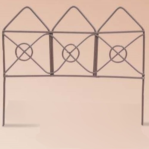 Cerca 9 Cm. Castanho