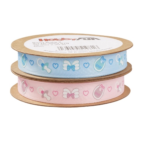 Fita Baby II   15 mm X 20 Mt. Rosa