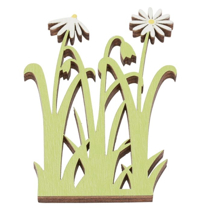 Flores de Madeira 8.5 Cm.