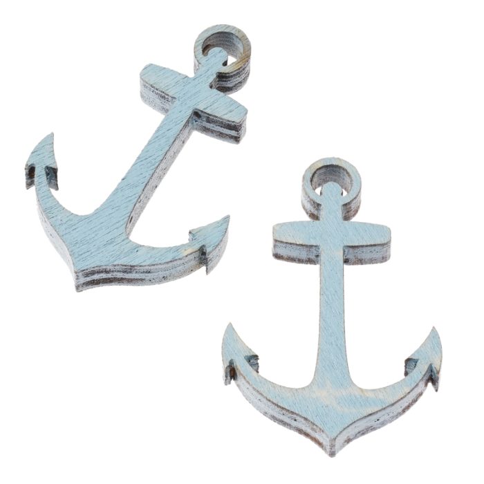 Âncora em Madeira 3.5 Cm. (4 Un.)