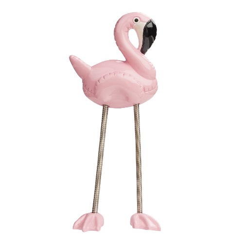Flamingo 3D Rosa com Iman 14 Cm