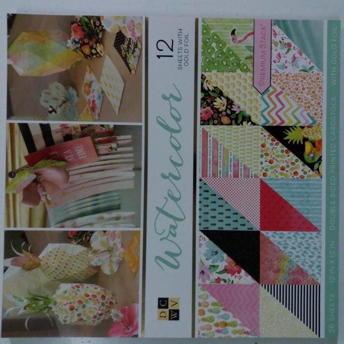 Bloco 30X30 Watercolor 36 Folhas