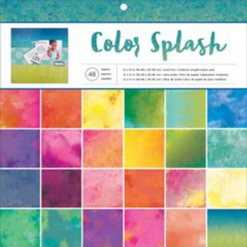 Bloco 30X30 Color Splash 48 Folhas
