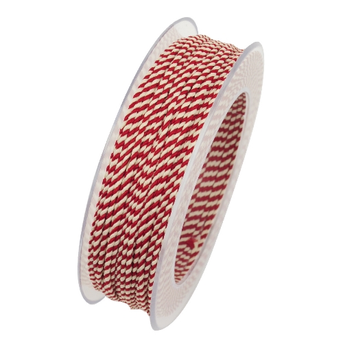 Fita Goldina Red/White 1mm X 25Mts.