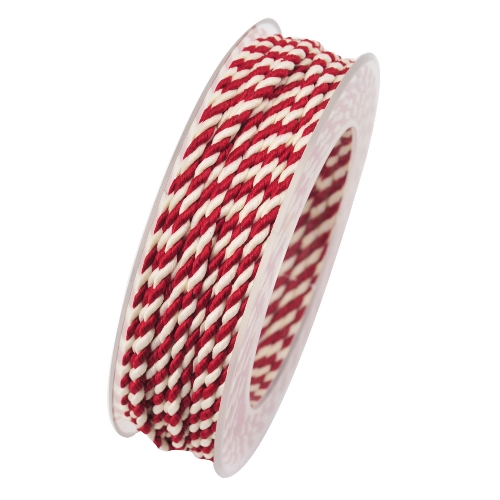 Fita Goldina Red/White 3mm X 25Mts.