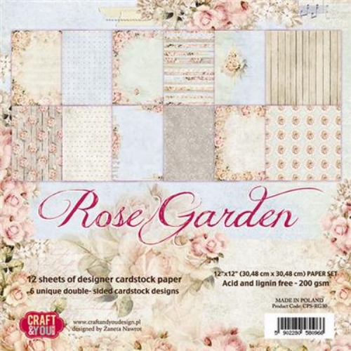 Bloco Rose Garden 30.5X30.5