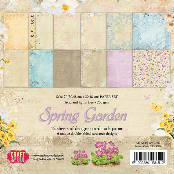 Bloco Spring Garden 30.5X30.5