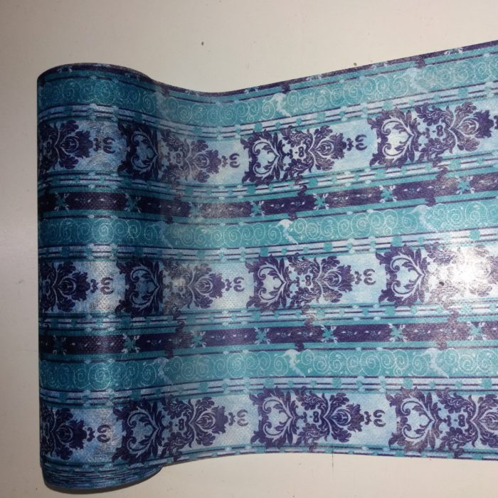 Rolo Tecido Vlies Azul 15Mt