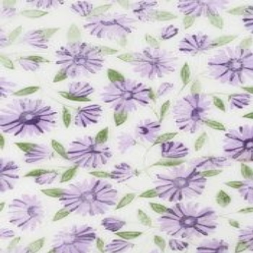 Rolo Tecido Cannes Lilás 15Mt