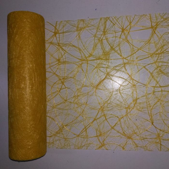 Rolo Malha Cisal Amarelo 30cmX25Mt
