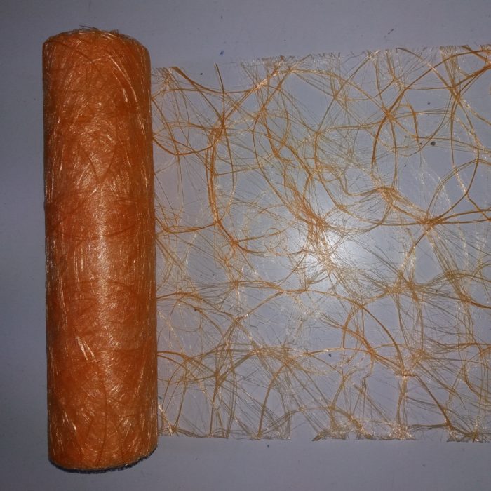 Rolo Malha Cisal Laranja 30cmX25Mt