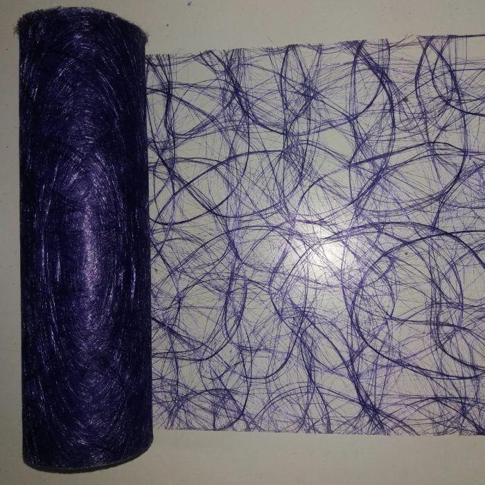 Rolo Malha Cisal Roxo 30cmX25Mt